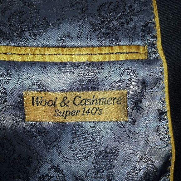 ADOLFO DARK GRAY SPORT COAT EUC - Picture 5 of 7